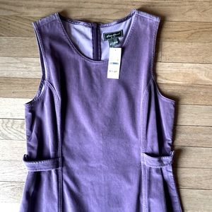 Vintage NWT Eddie Bauer long cotton (Feels like brushed velvet) jumper dress
